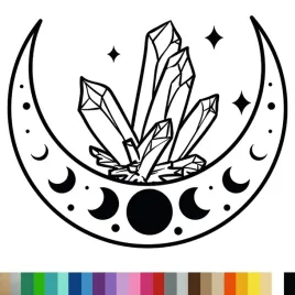 naklejka-dekoracyjna-na-sciane-ksiezyc-diamenty-krysztal-78x94