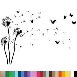 naklejki-dekoracyjna-na-sciane-dmuchawce-motyle-natura-44x229