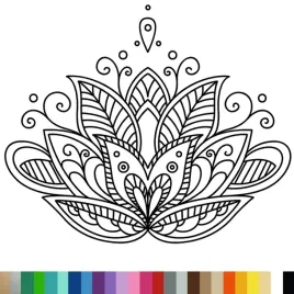naklejka-dekoracyjna-na-sciane-mandala-kwiat-lotosu-45x54