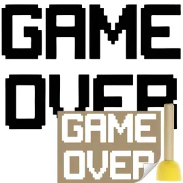 szablon-malarski-naklejany-na-sciane-gaming-game-over-43x62-pedzel