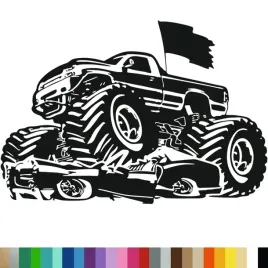 naklejka-na-sciane-dekoracyjna-monster-truck-crush-45x65