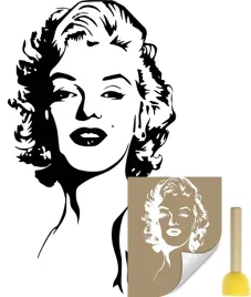 szablon-malarski-naklejany-na-sciane-marilyn-monroe-kobieta-94x142-pedzel