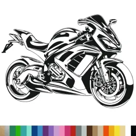 naklejka-dekoracyjna-na-sciane-motocykl-motor-chopper-custom-127x90