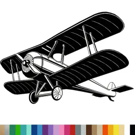 naklejka-dekoracyjna-na-sciane-dwuplatowiec-samolot-airplane-90x131