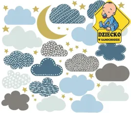 naklejki-na-sciane-skandynawskie-chmurki-ksiezyc-niebo-gwiazdy-114x130