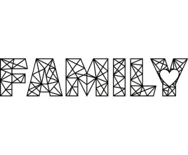 naklejka-na-sciane-family-wzor-geometryczny-40x197