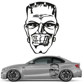 naklejka-grafika-na-samochod-maske-potwor-monster-face-zombie-60x405