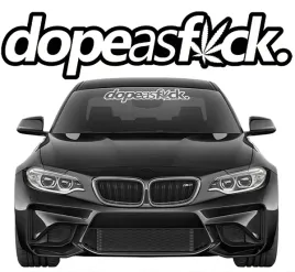 naklejka-na-samochod-szybe-blenda-pas-przedni-dope-as-fuck-weed-jdm-60x14