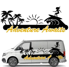 naklejka-grafika-na-kamper-przyczepe-surfer-przygoda-adventure-palmy-90x232