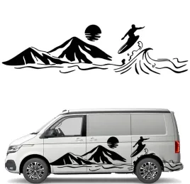naklejka-grafika-na-kamper-auto-przyczepe-surfing-surfer-fala-gory-43x161