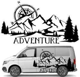 naklejka-grafika-na-kamper-przyczepe-adventure-roza-wiatrow-kompas-90x165