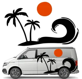 naklejka-grafika-na-kamper-auto-przyczepe-palmy-plaza-beach-fala-90x151