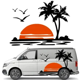 naklejka-grafika-na-kamper-auto-przyczepe-palmy-slonce-sun-beach-90x130