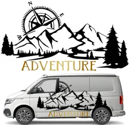 naklejka-grafika-na-kamper-przyczepe-adventure-roza-wiatrow-kompas-90x165