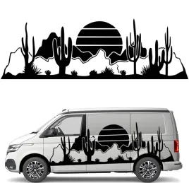 naklejka-grafika-na-kamper-przyczepe-pustynia-kaktus-desert-western-90x280