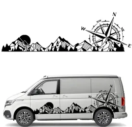 naklejka-grafika-na-kamper-auto-pasmo-gorskie-kompas-rozas-wiatrow-80x261