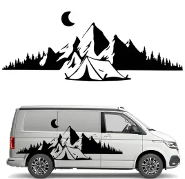 naklejka-grafika-na-kamper-przyczepe-mountains-gory-camping-las-moon-90x234