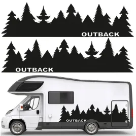 2xnaklejka-grafika-na-kamper-przyczepe-kempingowa-las-outback-forest-45x173
