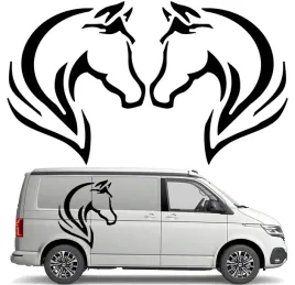 2x-naklejka-grafika-na-samochod-kamper-przyczepe-kon-horse-zwierze-52x44