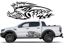 naklejka-grafika-na-auto-terenowe-samochod-dzik-4x4-4wd-off-road-47x18