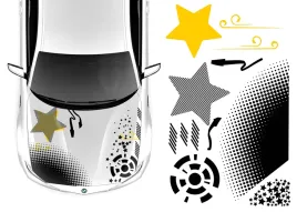 naklejka-grafika-na-samochod-maske-motyw-gwiazdy-stars-kropki-linie-93x166