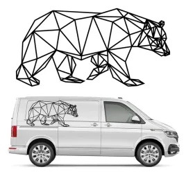naklejka-motyw-samochod-camper-niedzwiedz-82x162cm