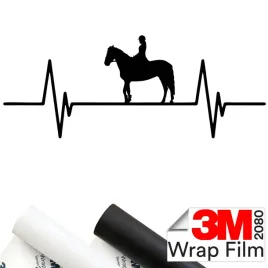 3m-2080-naklejka-na-samochod-puls-linia-zycia-jazda-konna-kon-22x9