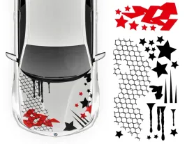 naklejka-grafika-na-samochod-maske-motyw-siatka-graffiti-strzalki-93x195