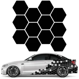 naklejka-na-auto-plaster-miodu-hexagon-12szt-12x13