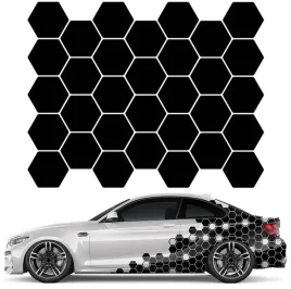 naklejka-na-auto-plaster-miodu-hexagon-32szt-8x9