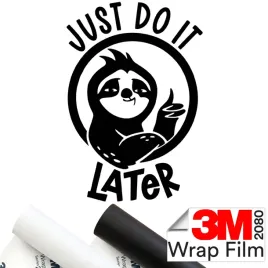 3m-2080-naklejka-na-samochod-just-do-it-later-leniwiec-12x18
