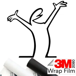 3m-2080-naklejka-na-samochod-la-linea-balum-ludzik-postac-13x14
