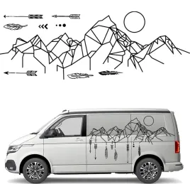 naklejka-grafika-na-kamper-auto-przyczepe-gory-geometryczne-strzaly-74x205