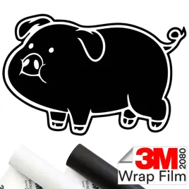 3m-2080-naklejka-na-samochod-auto-swinka-swinia-pig-10x15
