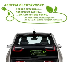naklejka-grafika-na-samochod-jestem-elektryczny-przyjazny-srodowisku-13x44
