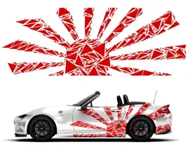 naklejki-na-auto-motyw-japan-sun-slonce-94x511cm
