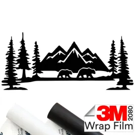 3m-2080-naklejka-na-auto-niedzwiedz-misie-gory-las-7x15
