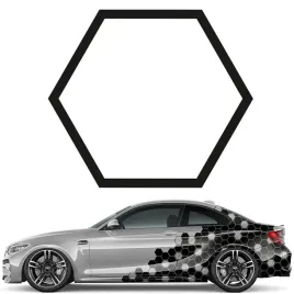naklejka-na-auto-motyw-hexagon-1-sztuka-15cm-pusta