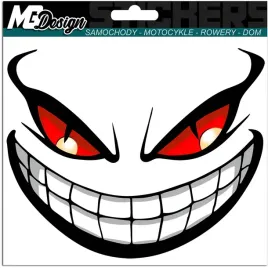 naklejka-na-samochod-auto-usmiech-devil-smile-face-potwor-demon-17x14-druk