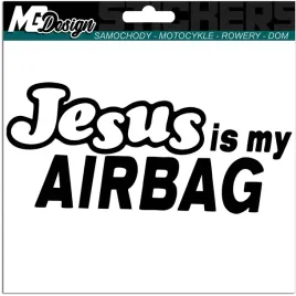 naklejka-na-samochod-jesus-is-my-airbag-jezus-poduszka-powietrzna-15x7-fun
