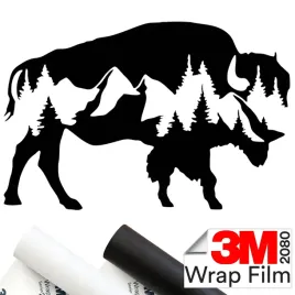 3m-2080-naklejka-na-samochod-zubr-buffalo-las-gory-10x15