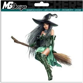 naklejka-na-samochod-czarownica-na-miotle-witch-kobieta-woman-15x135-druk