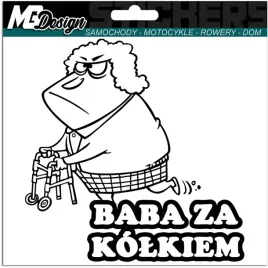 1xnaklejka-na-samochod-baba-za-kolkiem-smieszne-17x18