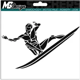 naklejka-na-samochod-motyw-surfer-surfing-sylwetka-man-20x33