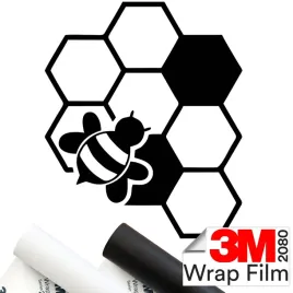 3m-2080-naklejka-na-auto-hexageny-plastry-miodu-pszczola