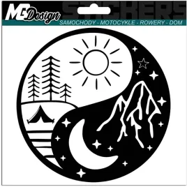naklejka-na-samochod-yin-i-yang-camping-gory-las-15x15