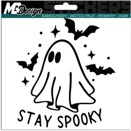 naklejka-na-samochod-stay-spooky-duch-duszek-ghost-15x135