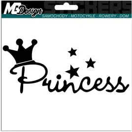 naklejka-na-samochod-ksiezniczka-princess-gwiazdy-15x65
