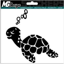 naklejka-na-auto-zolw-zolwik-turtle-15x145