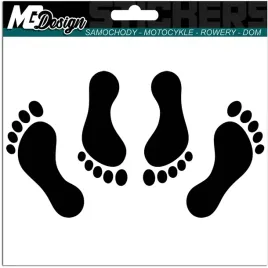 naklejka-na-samochod-stopy-feet-wlepka-15x85